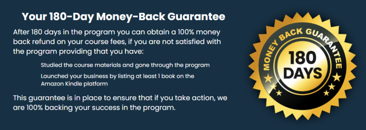 180 - Day Money Back Guarantee