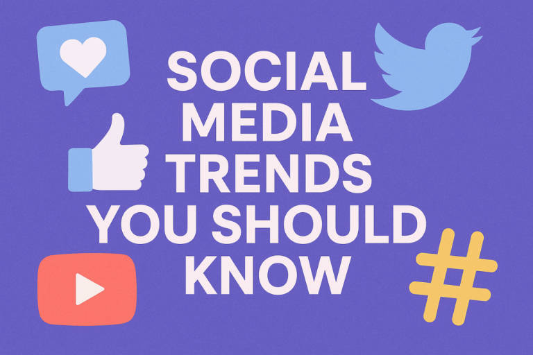 Social Media Trends You Should Know