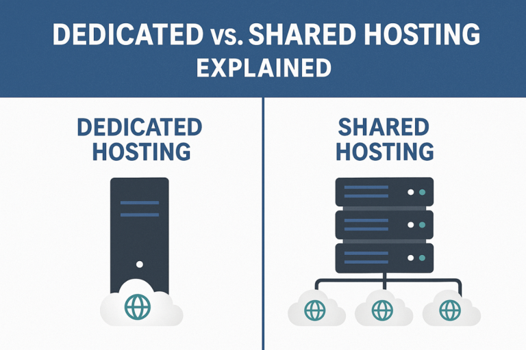 Dedicated vs. Shared Hosting Explained