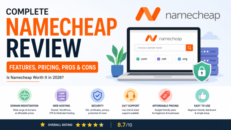 Namecheap Review 2025: Is It the Best Domain and Hosting Provider for Beginners?