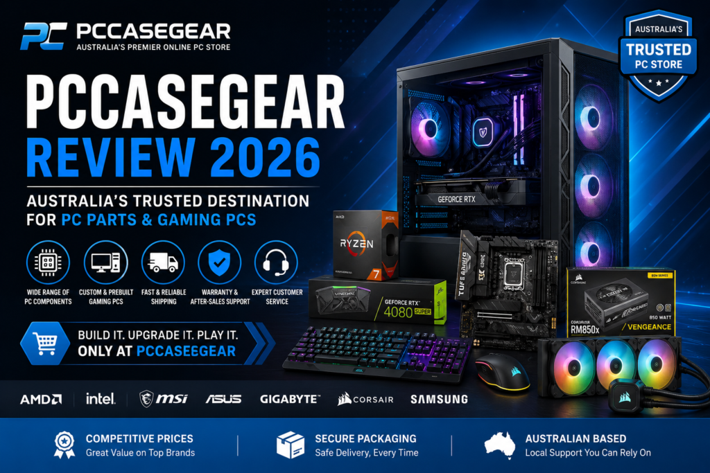 PCCaseGear Review 2026: Is PCCaseGear a Good Place to Buy PC Parts and Gaming PCs? PCCaseGear